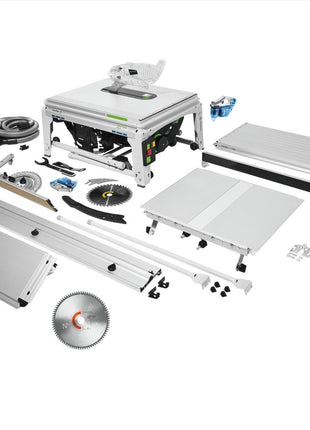 Festool TKS 80 EBS Set Tischkreissäge 2200 Watt 254 mm ( 575828 ) + Spezial Kreissägeblatt TF80 L ( 575977 ) + 1x KT-TKS 80 Patrone ( 575851 ) - Toolbrothers