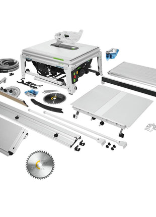 Festool TKS 80 EBS Set Tischkreissäge 2200 Watt 254 mm ( 575828 ) + Universal Kreissägeblatt W40 ( 575975 ) + 1x KT-TKS 80 Patrone ( 575851 ) - Toolbrothers