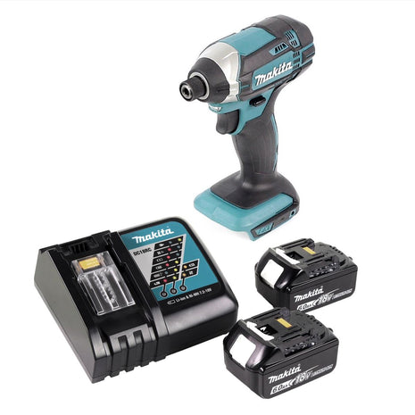 Makita DTD 152 RG cordless impact wrench 18 V 165 Nm + 2x rechargeable battery 6.0 Ah + charger