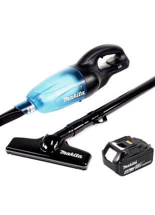 Makita DCL 180 G1 B Akku Staubsauger 18 V Schwarz + 1x Akku 6,0 Ah - ohne Ladegerät