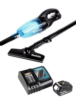 Makita DCL 180 RG1 B aspirador a batería 18 V negro + 1x batería 6,0 Ah + cargador