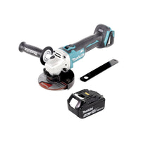Makita DGA 506 G1 Akku Winkelschleifer 18 V 125 mm Brushless + 1x Akku 6,0 Ah - ohne Ladegerät