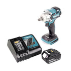 Makita DTW 285 RG1 Visseuse à chocs sans fil 18 V 280 Nm 1/2