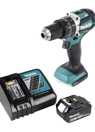 Makita DHP 484 RG1 Akku Schlagbohrschrauber 18 V 54 Nm Brushless + 1x Akku 6,0 Ah + Ladegerät