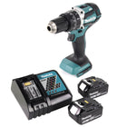 Makita DHP 484 RG cordless impact drill 18 V 54 Nm brushless + 2x rechargeable battery 6.0 Ah + charger