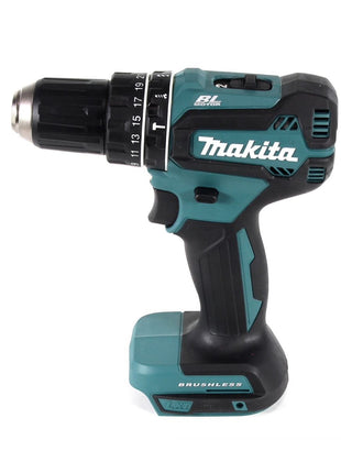 Makita DHP 485 RG Akku Schlagbohrschrauber 18 V 50 Nm Brushless + 2x Akku 6,0 Ah + Ladegerät