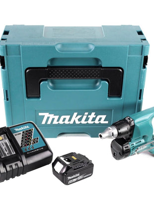 Makita DFS 450 RG1J Akku Schnellbauschrauber Trockenbauschrauber 18 V + 1x Akku 6,0 Ah + Ladegerät + Makpac