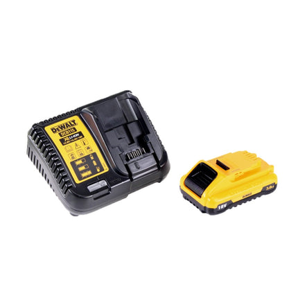 Lijadora vibratoria a batería DeWalt DCW 200 L1 18 V 108x115 mm + 1x batería 3,0 Ah + cargador + TSTAK