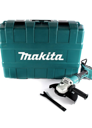 Makita DGA 900 ZK Akku Winkelschleifer 36 V ( 2x 18 V ) 230 mm  Brushless Solo + Koffer - ohne Akku, ohne Ladegerät