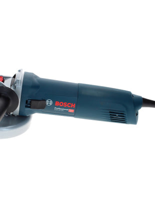 Bosch GWX 10-125 Professional Winkelschleifer 1000 W 125 mm X-Lock + Fächerschleifscheibe X571 K80 + Fächerschleifscheibe X571 K40