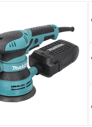 Leicht Gebraucht Makita BO 5041 300W 125mm Exzenterschleifer Schleifmaschine 1 - toolbrothers