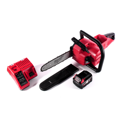Milwaukee M18 FCHSC-401C Motosierra sin cable 18 V 30 cm sin escobillas + 1x batería 4.0 Ah + cargador