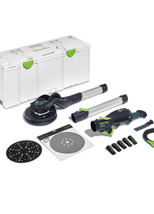 Festool LHS 2 225 EQI-Plus Langhalsschleifer PLANEX 400 W 225 mm ( 575990 ) Brushless + Zubehör + Systainer SYS3 XXL - Toolbrothers