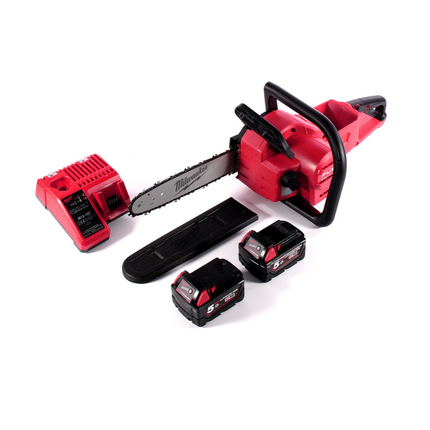 Milwaukee M18 FCHSC-502C Motosierra sin cable 18 V 30 cm sin escobillas + 2x batería 5.0 Ah + cargador