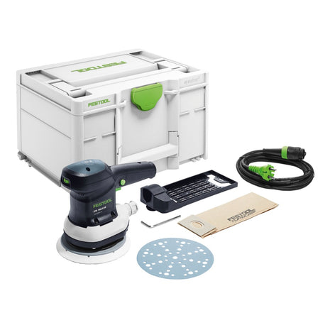 Festool ETS 150/5 EQ-Plus Exzenterschleifer 310 W 150 mm + systainer ( 576080 ) - Nachfolger von 575056 - Toolbrothers