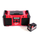 Milwaukee M18 JSR DAB+-901 batería / radio de red radio de obra 18 V + 1x batería 9,0 Ah - sin cargador