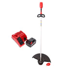 Coupe-herbe à batterie Milwaukee M18 CLT-501C 18 V sans balais + 1x batterie 5,0 Ah + chargeur