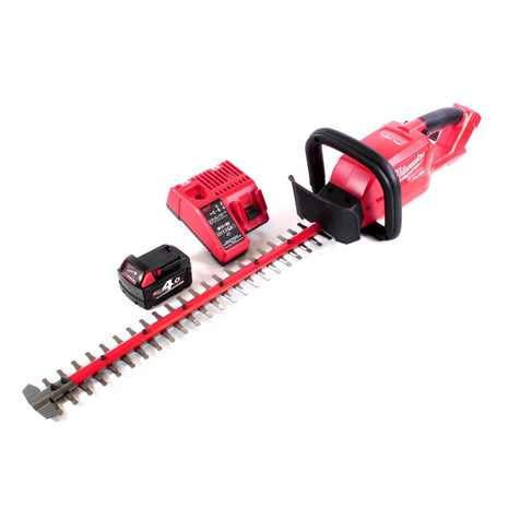 Milwaukee M18 CHT-401C Akku Heckenschere 18 V 610 mm Brushless + 1x Akku 4,0 Ah + Ladegerät