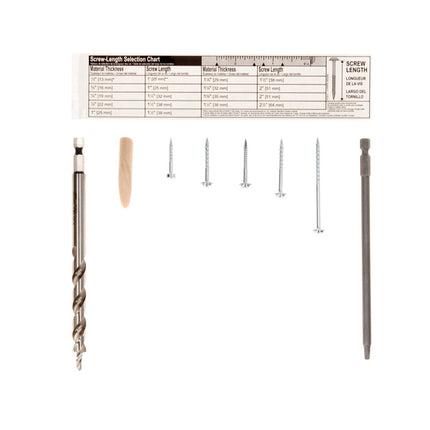 KREG Jig K5 Bohrschablone ( K5-EUR-SYS ) Taschenloch Holzverbindungssystem + Bohrschablone K5 + Sockel + Zubehör + Systainer