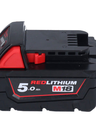 Martillo combinado a batería Milwaukee M18 CHX-501 18 V 2,5 J SDS plus sin escobillas + 1x batería 5,0 Ah - sin cargador