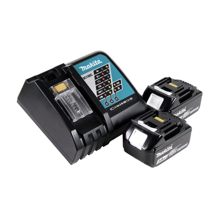 Akumulatorowy klucz udarowy Makita DTW 300 RF 18 V 330 Nm 1/2" bezszczotkowy + 2x akumulator 3,0 Ah + ładowarka