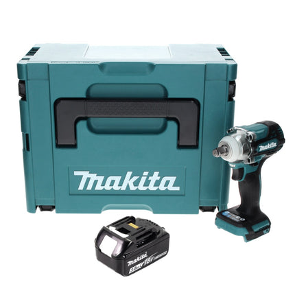 Avvitatore a impulsi a batteria Makita DTW 300 F1J 18 V 330 Nm 1/2" brushless + 1x batteria ricaricabile 3,0 Ah + Makpac - senza caricabatteria