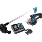 Makita DUM 604 RG1 Akku Grasschere 18 V + Griffverlängerung mit Rolle + 1x Akku 6,0 Ah + Ladegerät