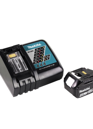 Makita DTW 300 RM1 akumulatorowy klucz udarowy 18 V 330 Nm 1/2" bezszczotkowy + 1x akumulator 4,0 Ah + ładowarka