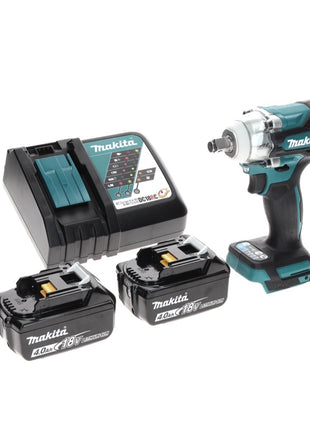 Makita DTW 300 RM Akku Schlagschrauber 18 V 330 Nm 1/2" Brushless + 2x Akku 4,0 Ah + Ladegerät