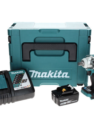 Makita DTW 300 RG1J Visseuse à chocs sans fil 18 V 330 Nm 1/2" Brushless + 1x Batterie 6.0 Ah + Chargeur + Makpac