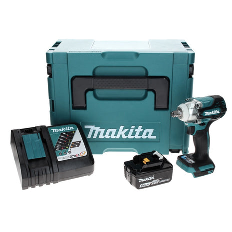 Makita DTW 300 RG1J akumulatorowy klucz udarowy 18 V 330 Nm 1/2" bezszczotkowy + 1x akumulator 6,0 Ah + ładowarka + Makpac