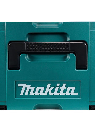 Tijeras para césped a batería Makita DUM 604 F1XJ 18 V con cuchilla para cortacésped y arbustos + 1x batería 3,0 Ah + Makpac - sin cargador