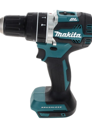 Makita DHP 484 SMTX Akku Schlagbohrschrauber 18 V 54 Nm Brushless + 2x Akku 4,0 Ah + Ladegerät + 70 tlg. Bit Bohrer Set + TX Alu Koffer