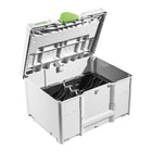 Festool SYS-STF D150 Systainer Coffret à outils 396 x 296 x 237 mm ( 576785 ) + plateau pour disques abrasifs