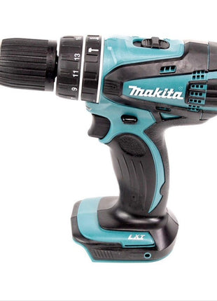 Makita DHP 456 SG1TX Akku Schlagbohrschrauber 18 V 50 Nm + 1x Akku 6,0 Ah + Ladegerät + 70 tlg. Bit Bohrer Set + TX Alu Koffer