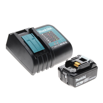 Makita DHP 485 SM1TX Akku Schlagbohrschrauber 18 V 50 Nm Brushless + 1x Akku 4,0 Ah + Ladegerät + 70 tlg. Bit Bohrer Set + TX Alu Koffer