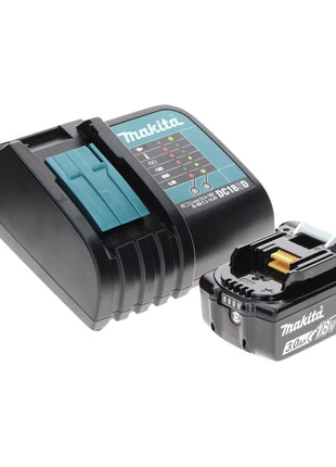 Makita DTD 152 SF1TX Visseuse à chocs sans fil 18 V 165 Nm + 1x Batterie 3,0 Ah + Chargeur + jeu de forets 70 pièces + Mallette en aluminium TX