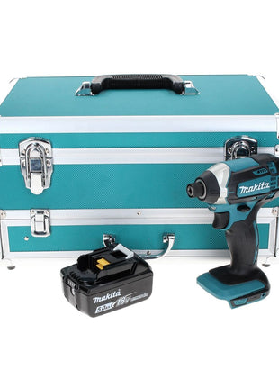 Makita DTD 152 T1TX Visseuse à chocs sans fil 18 V 165 Nm + 1x Batterie 5,0 Ah + Jeu de mèches 70 pièces + Mallette TX - sans chargeur