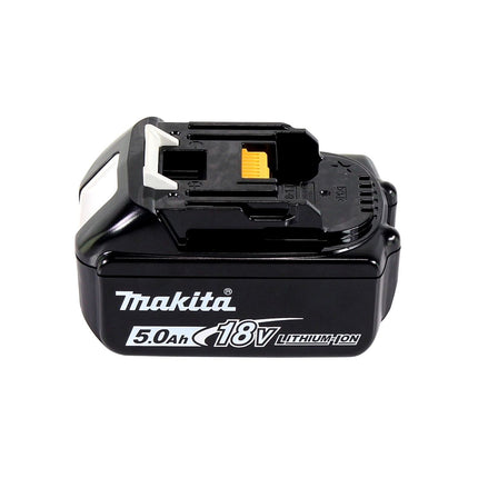 Llave de impacto a batería Makita DTW 300 T1TX 18 V 330 Nm 1/2" sin escobillas + 1x batería 5,0 Ah + juego de brocas de 70 piezas + maletín de aluminio TX - sin cargador