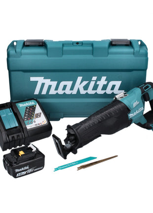 Makita DJR 187 RF1K Akku Reciprosäge 18 V Brushless + 1x Akku 3,0 Ah + Ladegerät + Koffer - Toolbrothers