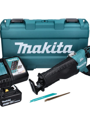 Makita DJR 187 RT1K Akku Reciprosäge 18 V Brushless + 1x Akku 5,0 Ah + Ladegerät + Koffer - Toolbrothers