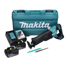 Makita DJR 187 RGK Akku Reciprosäge 18 V Brushless + 2x Akku 6,0 Ah + Ladegerät + Koffer - Toolbrothers