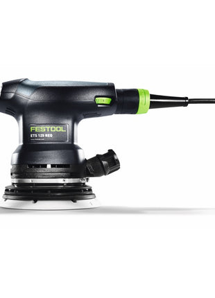 Festool ETS 125 REQ-Plus Exzenterschleifer 250 W 125 mm + AH-ES-ETS/ETSC Ansetzhilfe 43 - 92° Winkel + Systainer - Toolbrothers