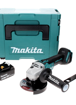 Makita DGA 506 F1J Akku Winkelschleifer 18 V 125 mm Brushless + 1x Akku 3,0 Ah + Makpac - ohne Ladegerät