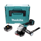 Makita DGA 506 M1J Cordless angle grinder 18 V 125 mm brushless + 1x rechargeable battery 4.0 Ah + Makpac - without charger