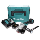 Makita DGA 506 RM1J Akku Winkelschleifer 18 V 125 mm Brushless + 1x Akku 4,0 Ah + Ladegerät + Makpac