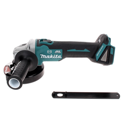 Makita DGA 506 T1J Smerigliatrice angolare a batteria 18V 125mm Brushless + 1x Batteria 5,0Ah + Valigetta Makpac - senza caricabatterie