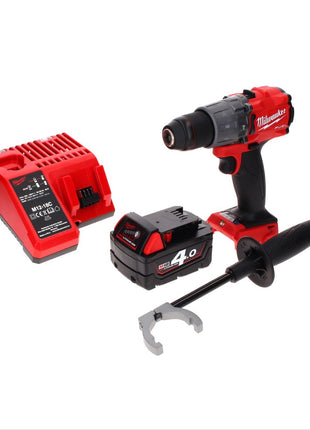 Milwaukee M18 ONEPD2-401C Akku Schlagbohrschrauber 18 V 135 Nm Brushless One Key Bluetooth + 1x Akku 4,0 Ah + Ladegerät