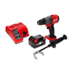 Milwaukee M18 ONEPD2-401C Akku Schlagbohrschrauber 18 V 135 Nm Brushless One Key Bluetooth + 1x Akku 4,0 Ah + Ladegerät