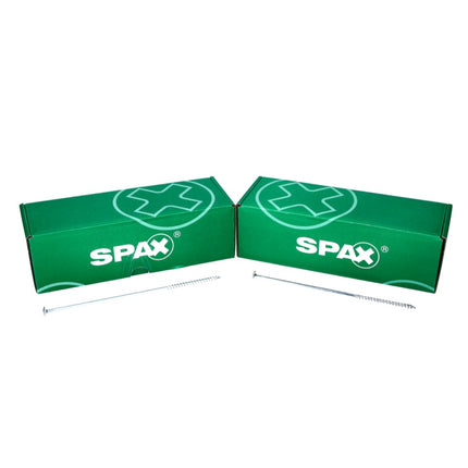 SPAX HI.FORCE Tellerkopf Schraube 6,0 x 220 mm 50 Stk. ( 0251010602205 ) Torx T-Star Plus T30 Teilgewinde Wirox 4Cut